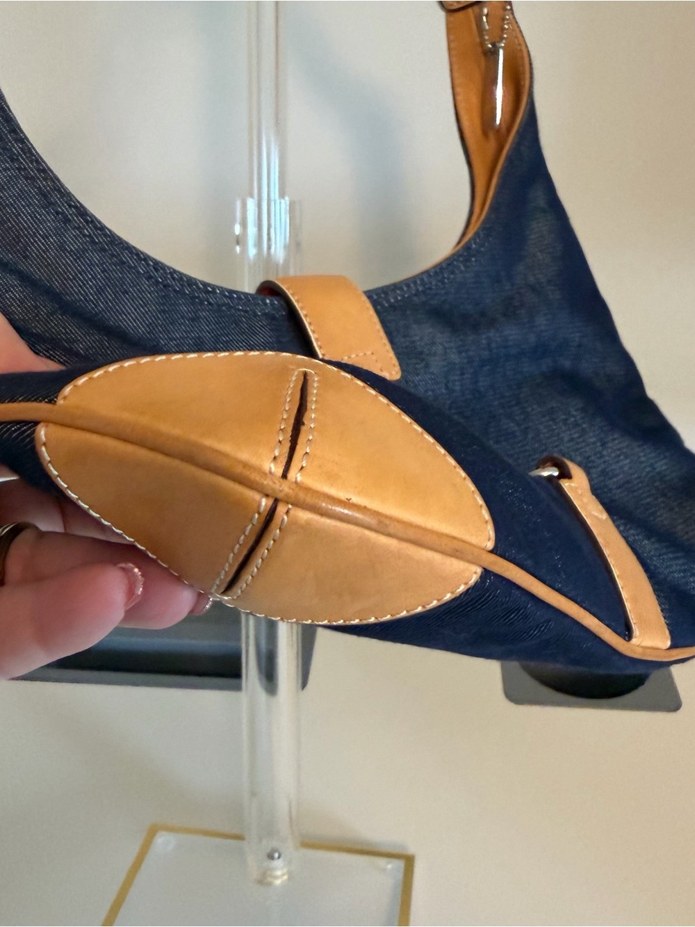 Coach Hamptons Denim Hobo Bag 8932 - Picture 4 of 8